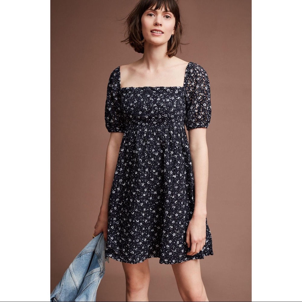 NEW Anthropologie Lillianne Floral Dress - Picture 4 of 4